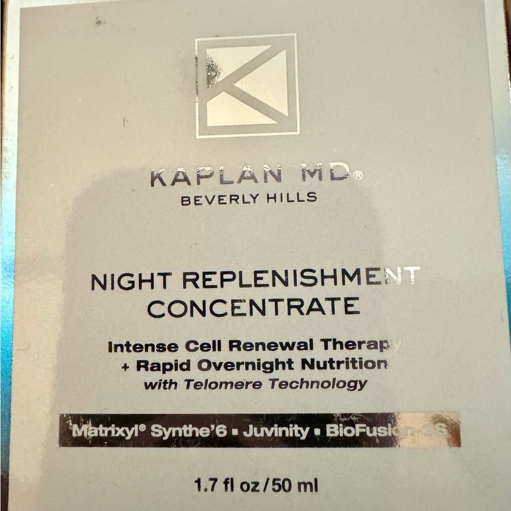 Kaplan MD Night Replenishment Concentrate